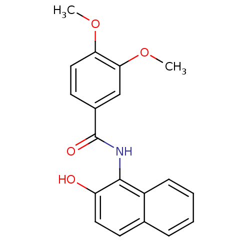 Chemical structure of BindingDB Monomer ID 43320