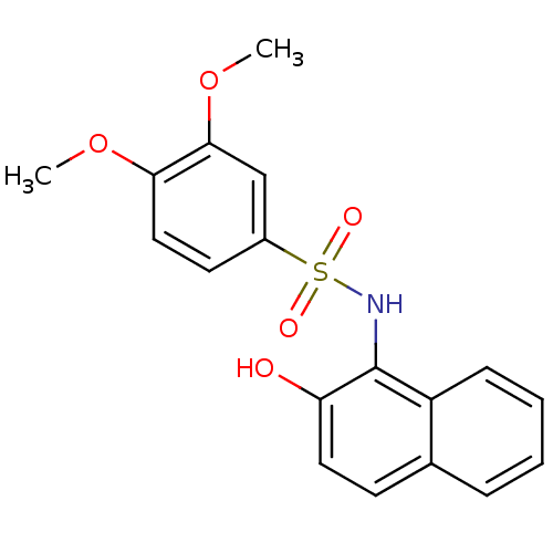 Chemical structure of BindingDB Monomer ID 43334