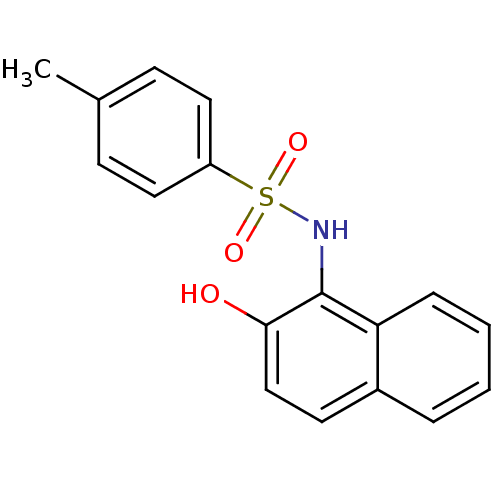 Chemical structure of BindingDB Monomer ID 43336