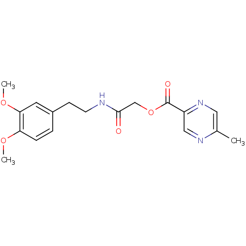 Chemical structure of BindingDB Monomer ID 43351