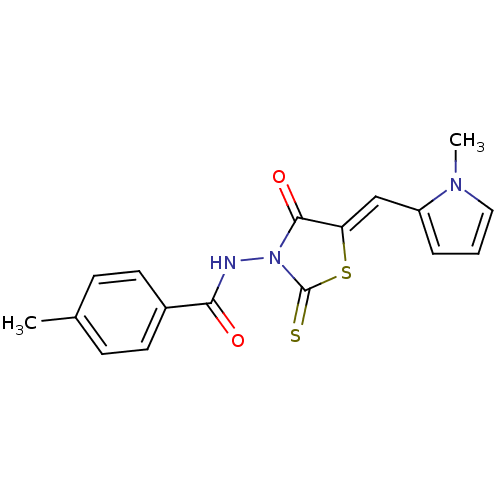 Chemical structure of BindingDB Monomer ID 43394