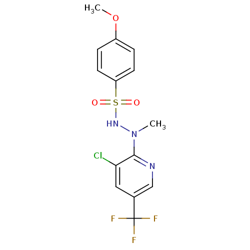 Chemical structure of BindingDB Monomer ID 43464