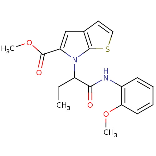 Chemical structure of BindingDB Monomer ID 43566