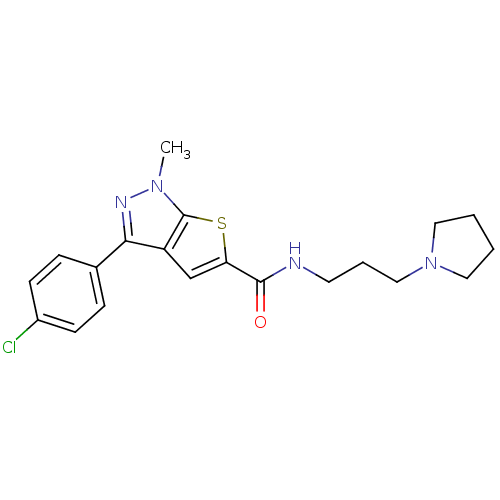 Chemical structure of BindingDB Monomer ID 43587