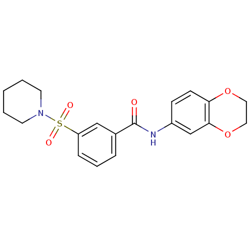 Chemical structure of BindingDB Monomer ID 43823
