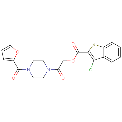 Chemical structure of BindingDB Monomer ID 43907