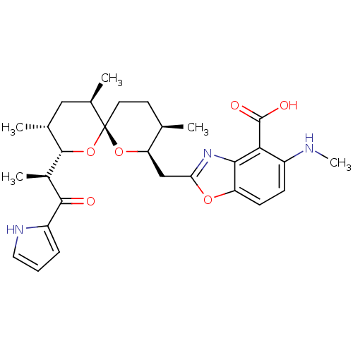 Chemical structure of BindingDB Monomer ID 44170