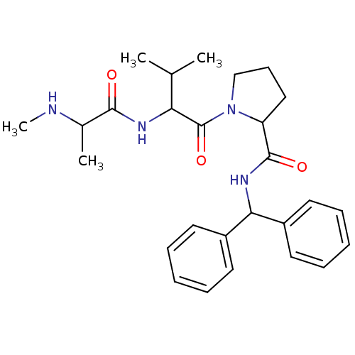 Chemical structure of BindingDB Monomer ID 44257