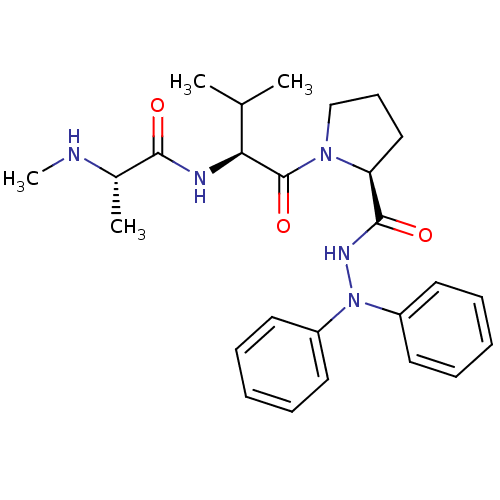 Chemical structure of BindingDB Monomer ID 44271