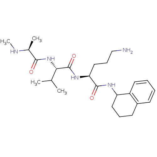 Chemical structure of BindingDB Monomer ID 44345