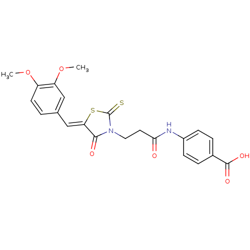 Chemical structure of BindingDB Monomer ID 46237