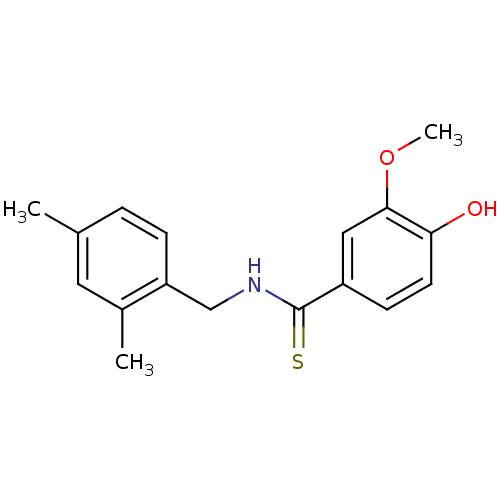 Chemical structure of BindingDB Monomer ID 46282