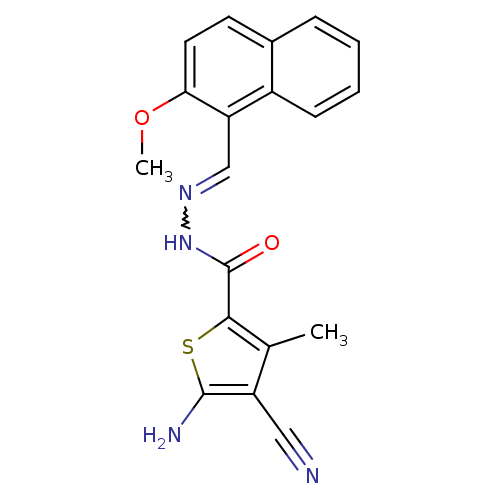 Chemical structure of BindingDB Monomer ID 46564