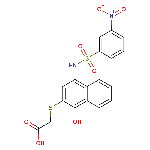 Chemical structure of BindingDB Monomer ID 46581