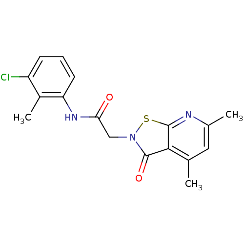 Chemical structure of BindingDB Monomer ID 46796