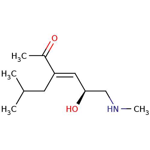 Chemical structure of BindingDB Monomer ID 47092