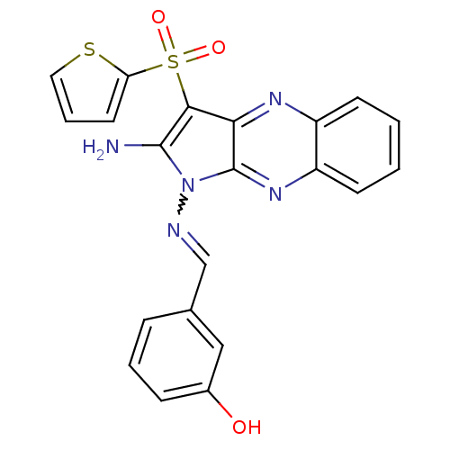 Chemical structure of BindingDB Monomer ID 47555