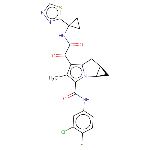 Chemical structure of BindingDB Monomer ID 400076
