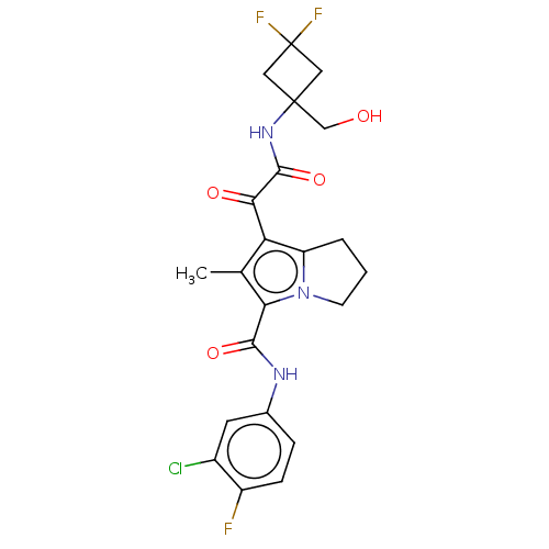 Chemical structure of BindingDB Monomer ID 400135