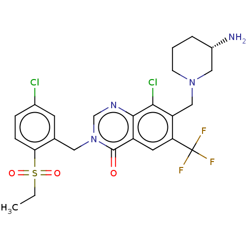 Chemical structure of BindingDB Monomer ID 401035