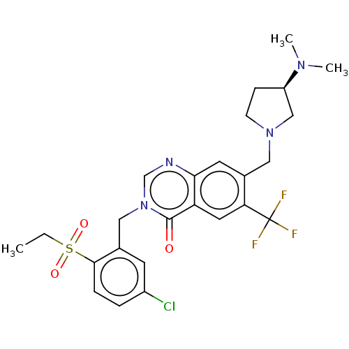 Chemical structure of BindingDB Monomer ID 401147