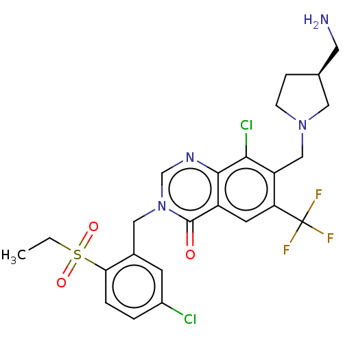 Chemical structure of BindingDB Monomer ID 401185
