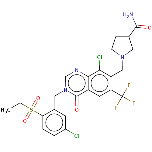Chemical structure of BindingDB Monomer ID 401200