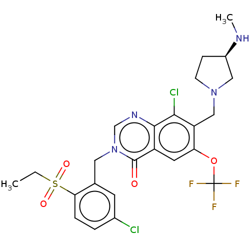 Chemical structure of BindingDB Monomer ID 401222