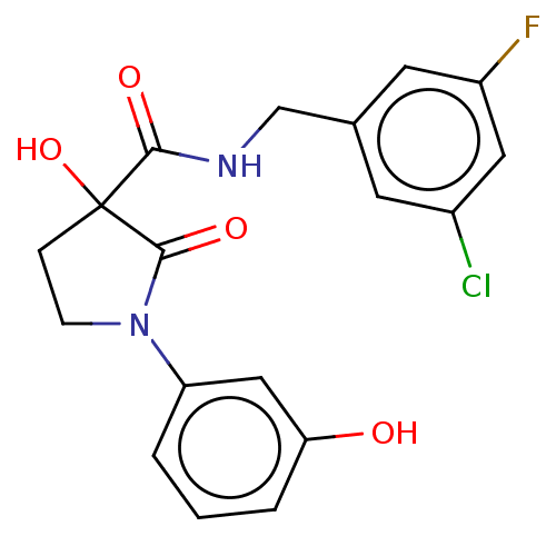 Chemical structure of BindingDB Monomer ID 401255