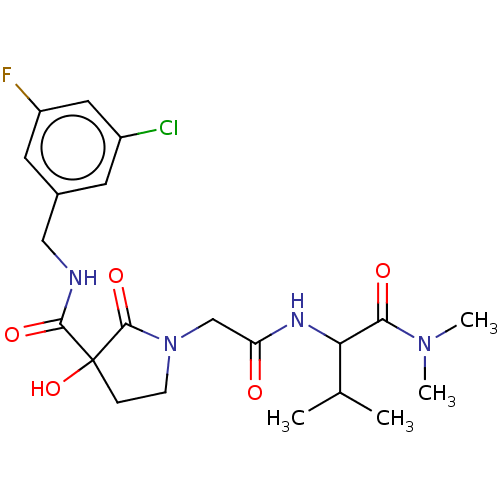 Chemical structure of BindingDB Monomer ID 401279
