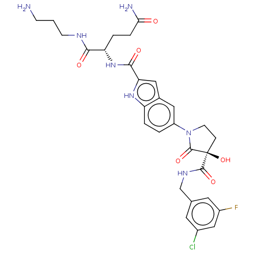 Chemical structure of BindingDB Monomer ID 401283