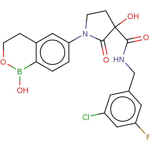 Chemical structure of BindingDB Monomer ID 401303