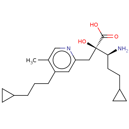Chemical structure of BindingDB Monomer ID 401319
