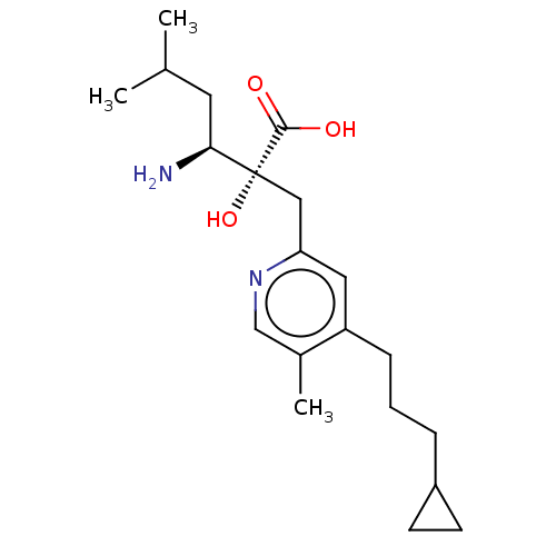 Chemical structure of BindingDB Monomer ID 401320