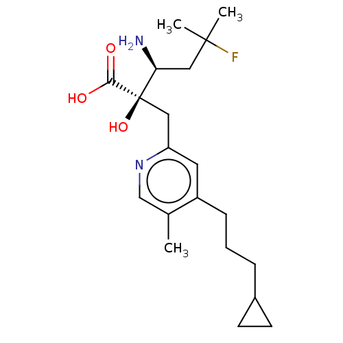 Chemical structure of BindingDB Monomer ID 401350