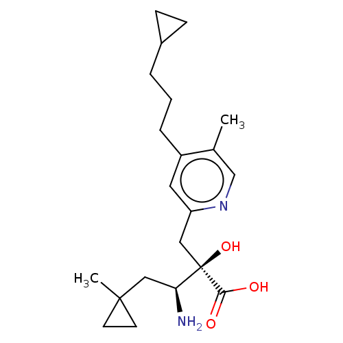 Chemical structure of BindingDB Monomer ID 401351