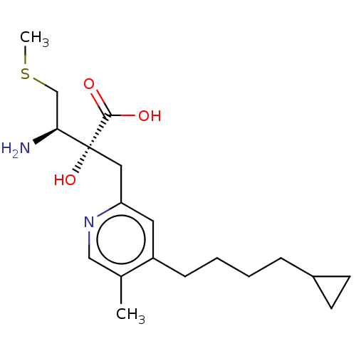 Chemical structure of BindingDB Monomer ID 401355
