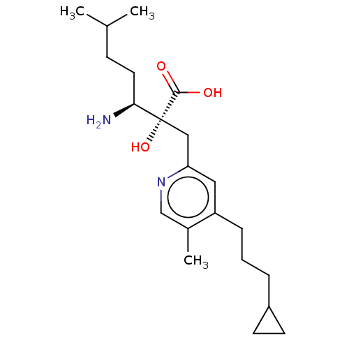 Chemical structure of BindingDB Monomer ID 401367