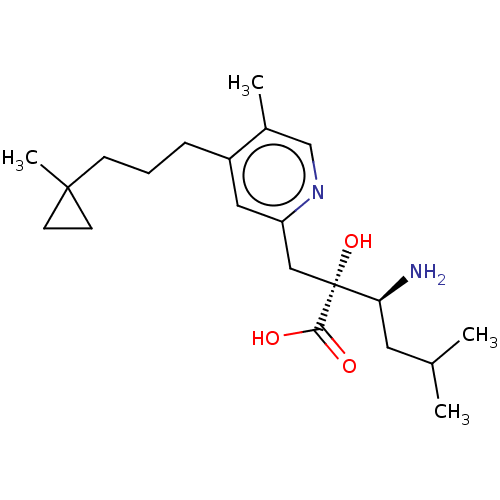 Chemical structure of BindingDB Monomer ID 401369