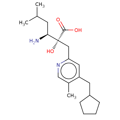 Chemical structure of BindingDB Monomer ID 401391