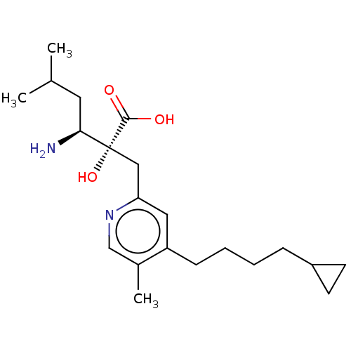 Chemical structure of BindingDB Monomer ID 401393