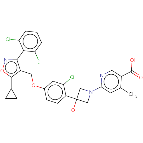 Chemical structure of BindingDB Monomer ID 402334