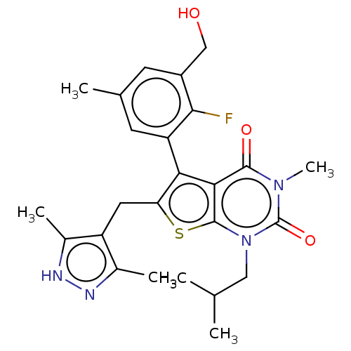 Chemical structure of BindingDB Monomer ID 402882