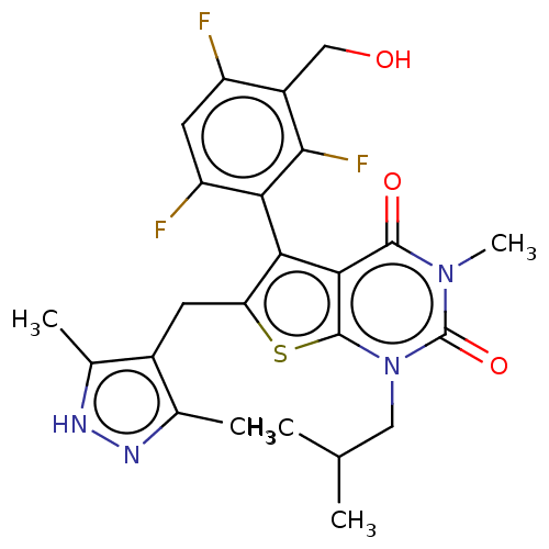 Chemical structure of BindingDB Monomer ID 402974