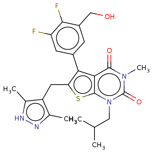 Chemical structure of BindingDB Monomer ID 403025