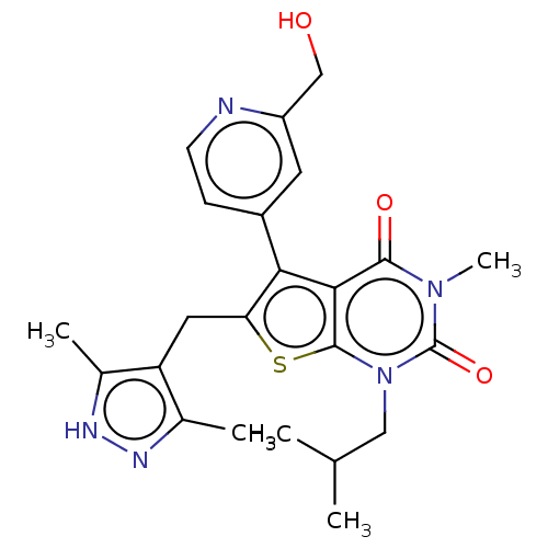 Chemical structure of BindingDB Monomer ID 403094