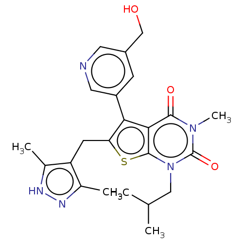 Chemical structure of BindingDB Monomer ID 403109