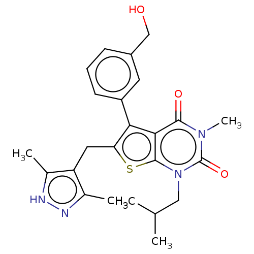 Chemical structure of BindingDB Monomer ID 403142