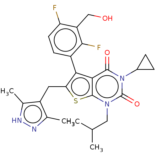 Chemical structure of BindingDB Monomer ID 403188