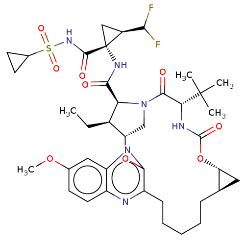 Chemical structure of BindingDB Monomer ID 403592